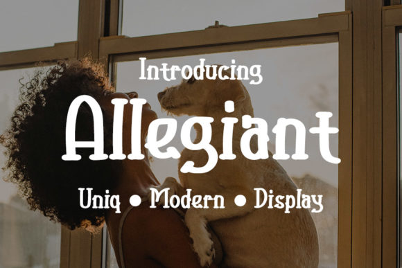 Allegiant Font Review