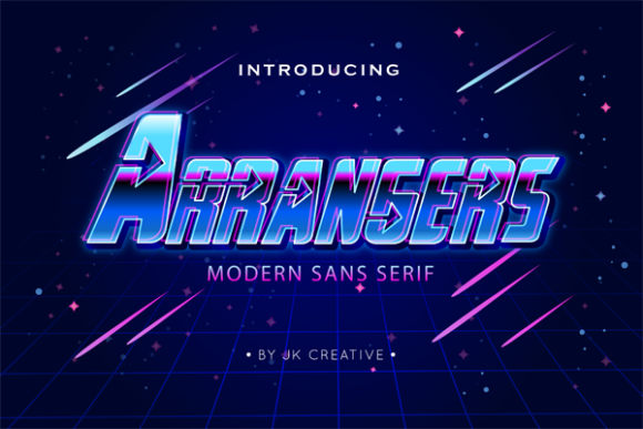 Arrangers Font for Creative Projects