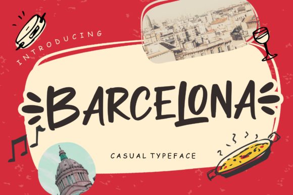 Barcelona Font for Creative Design