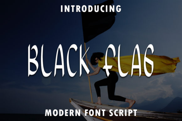 Black Flag Font for Bold Campaigns
