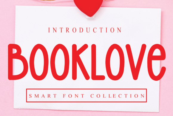 Booklove Font for Creative Makers