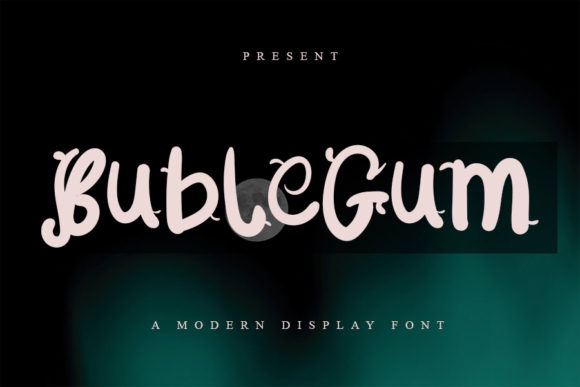 BubleGum Font for Creative Projects