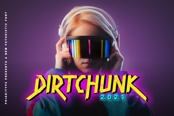 Dirtchunk: A Futuristic Font for Business Branding