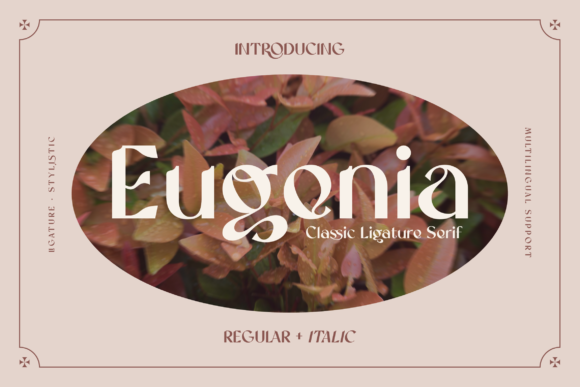 Eugenia: A Font for Elegant Branding