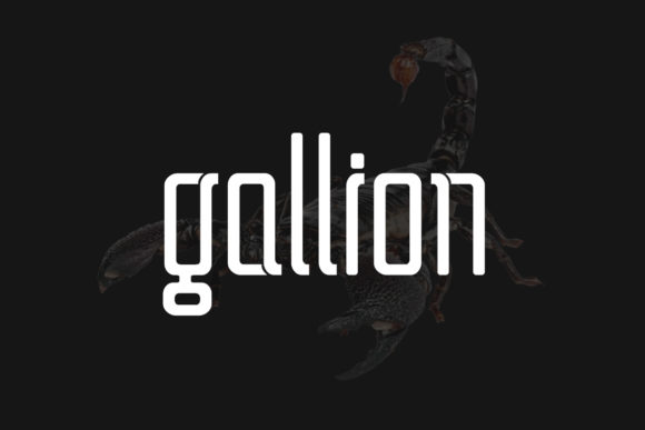 Gallion Font Review