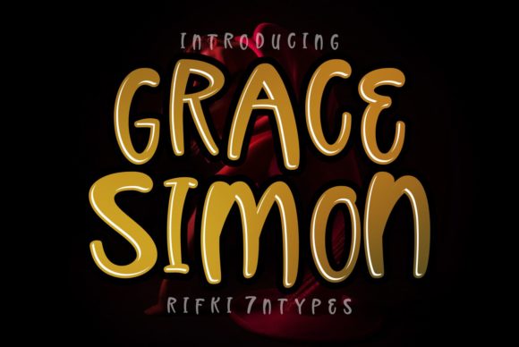 Grace Simon Font for Creative Projects