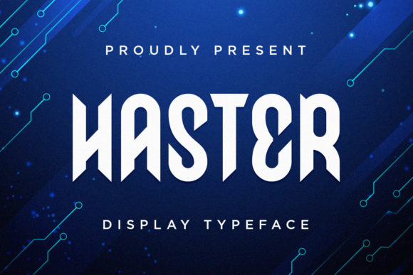 Haster: A Bold Font for Creative Projects