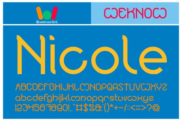 Nicole Font: Modern Display for Creative Makers