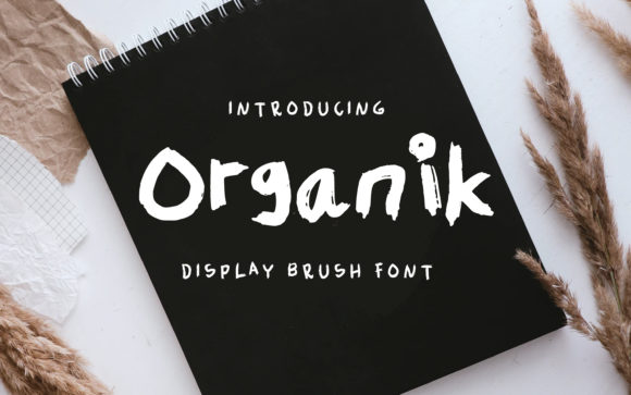 Organik Font for Creative Makers