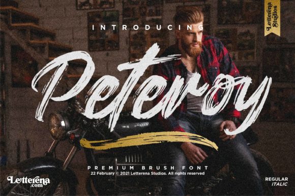 Peteroy: A Bold Font for Business Branding