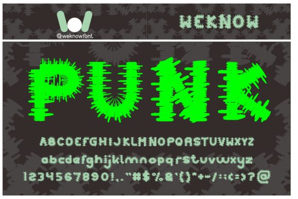 Punk Font: Bold and Eye-Catching