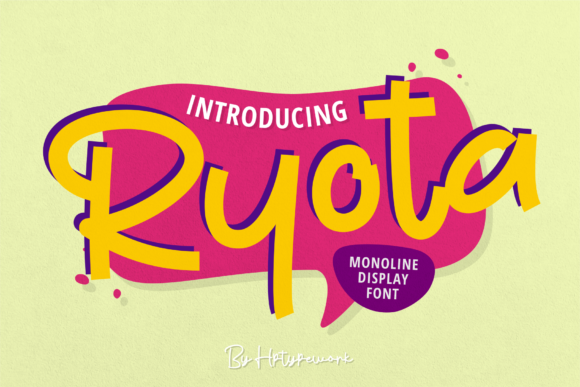 Ryota: A Modern Display Font