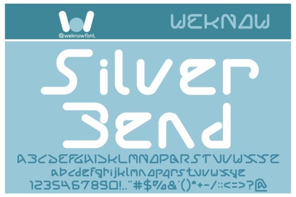 Silver Bend Font: Bold & Stylish