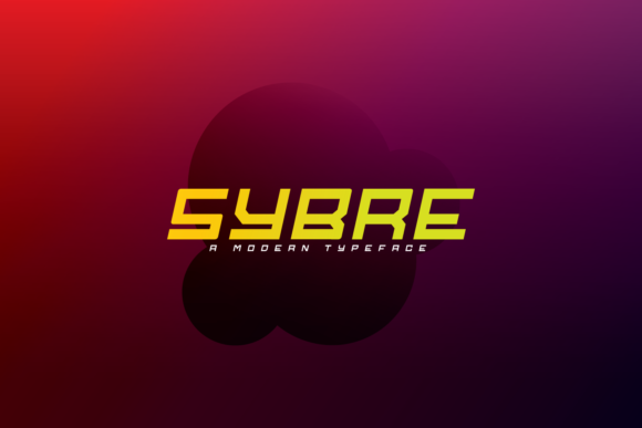 Sybre: A Bold Display Font for Creative Makers
